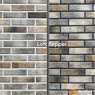 Объект из Термопанели BestPoint Ceramics Loft Pepper
